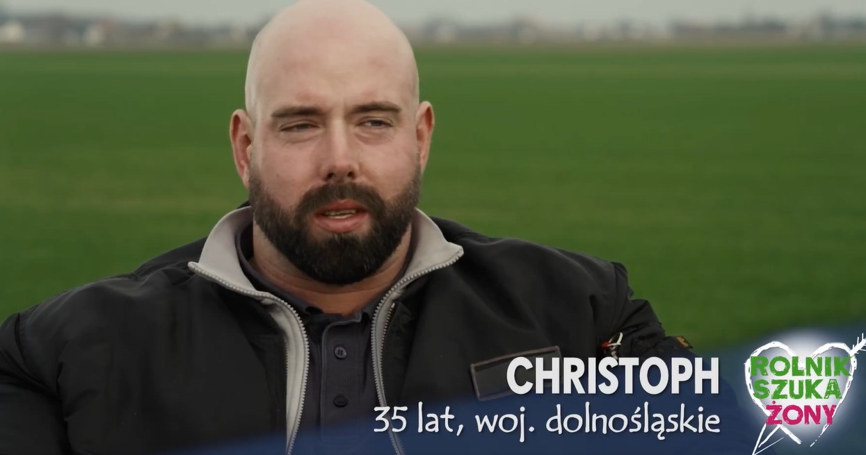 "Rolnik szuka żony 11" - Christoph (screen z odcinka zerowego) /materiały prasowe