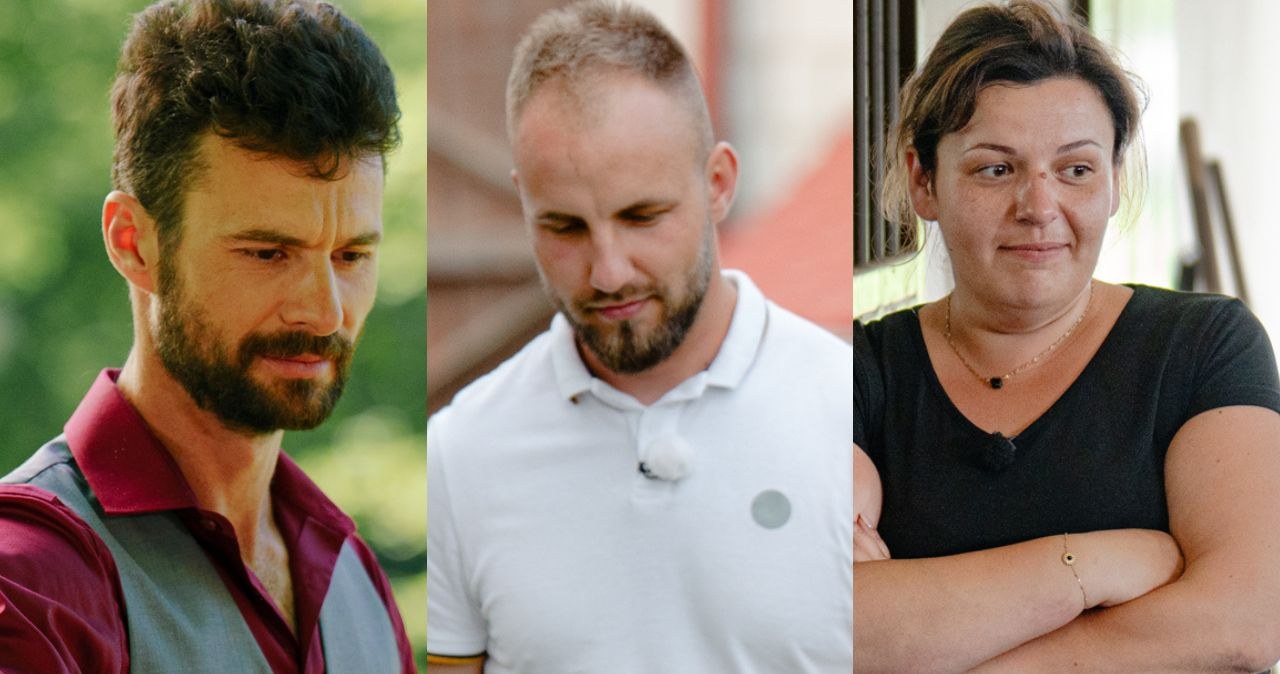"Rolnik szuka żony 12": Roland, Arkadiusz i Barbara /Piotr Matey/TVP /materiały prasowe