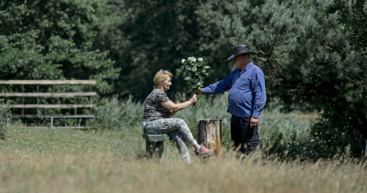 "Rolnik szuka żony 5": Jan przeprasza Marię za swoje zachowanie w stodole /TVP /materiały prasowe