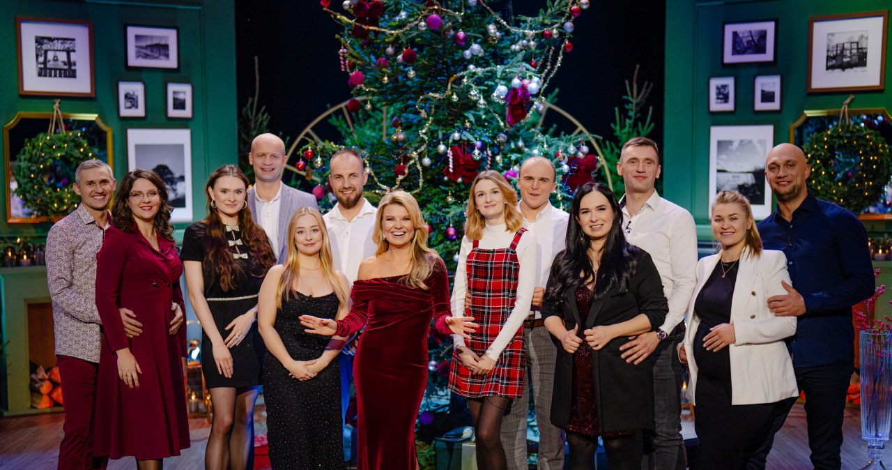 "Rolnik szuka żony" odcinek świąteczny /Piotr Matey/TVP /materiały prasowe