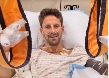 Romain Grosjean po dramatycznym wypadku: To mnie uratowało