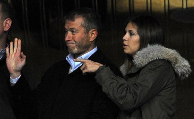 Roman Abramowicz i Daria Żukowa, przyjaciółka miliardera /AFP