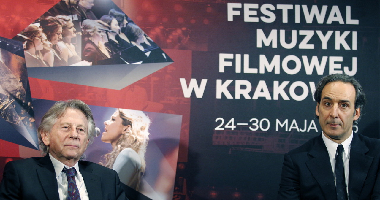 Roman Polański (L) i Alexandre Desplat (P) współpracowali przy trzech filmach /Andrzej Grygiel /PAP