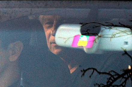 Roman Polański w dniu przenosin do swej posiadłości w Gstaad /AFP