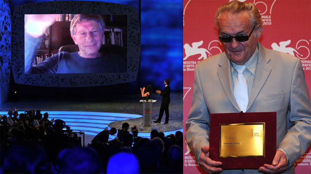Roman Polański zdominował Europejskie Nagrody Filmowe, Jerzy Skolimowski dostał nagrodę w Wenecji /AFP