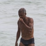 Romario przyłapany na plaży. Tak dziś wygląda słynny były piłkarz