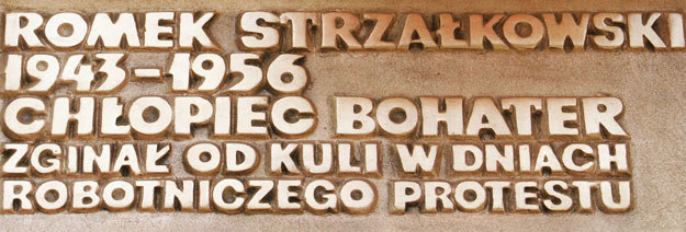 Romek Strzałkowski jest symbolem Czerwca'56 /FILIP SPRINGER /Agencja FORUM