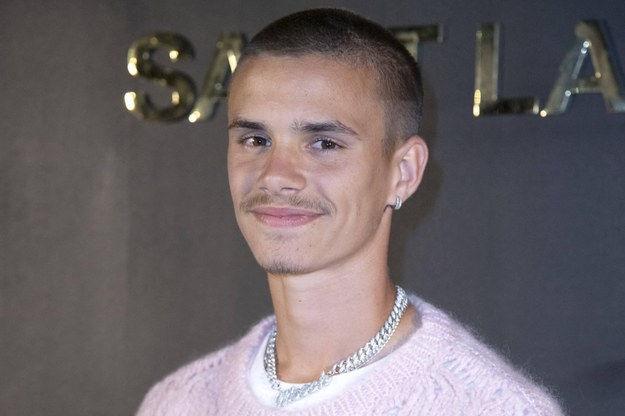 Romeo Beckham, 20-letni syn znanego przed laty angielskiego piłkarza Davida /Marechal Aurore/ABACA /PAP