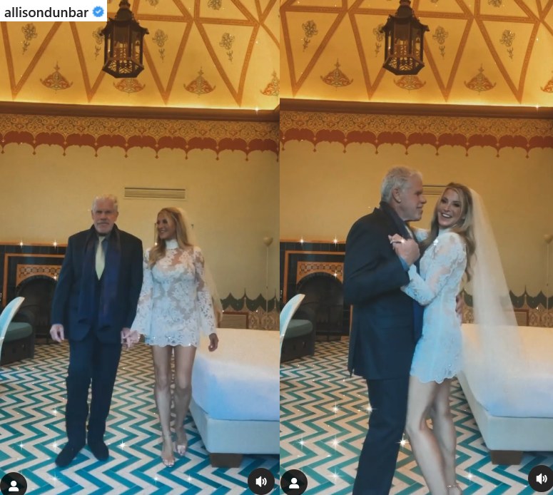 Ron Perlman i Allison Dunbar wzięli ślub @allisondunbar/ /Instagram