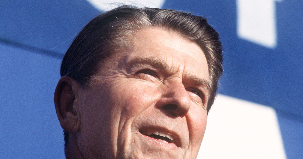"Ronald Reagan nigdy nie udawał, że PRL to wolna Polska" /DON RYPKA /AFP