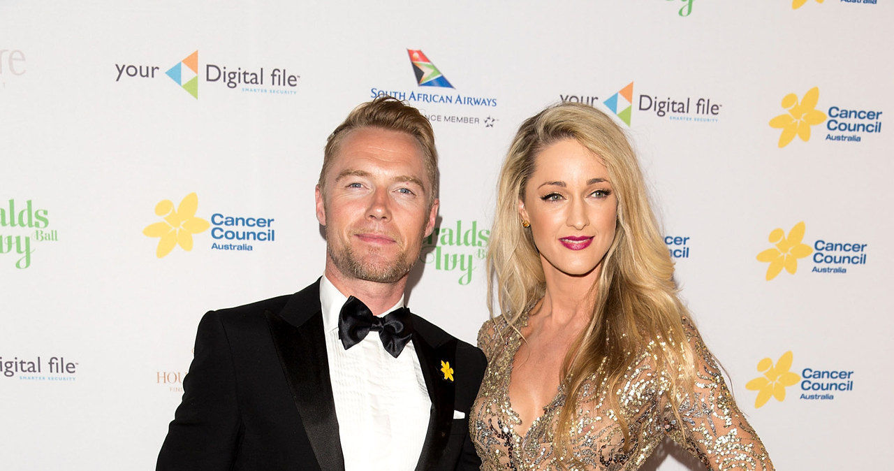 Ronan Keating z narzeczoną /Caroline McCredie /Getty Images