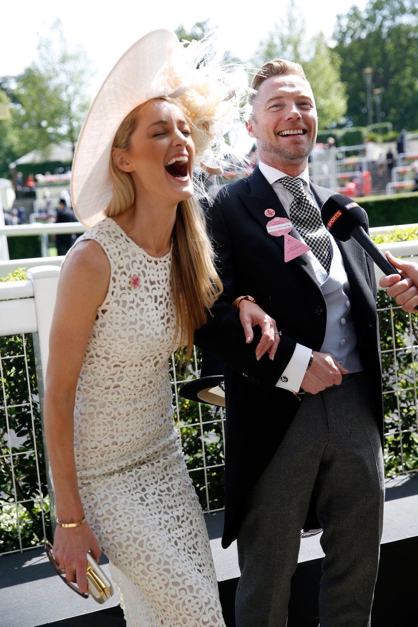 Ronan Keating z obecną żoną Storm w 2015 r. /fot. Tristan Fewings /Getty Images