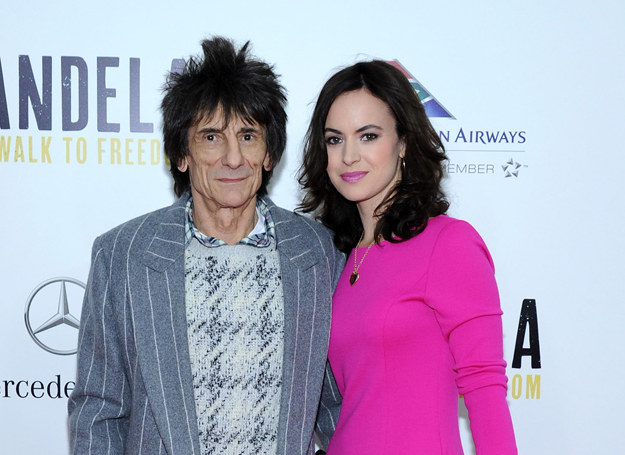 Ronnie Wood i Sally Wood /Getty Images