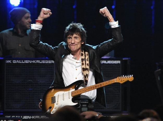 Ronnie Wood: Kolejny krzepki staruszek z The Rolling Stones fot. Michael Loccisano /Getty Images/Flash Press Media