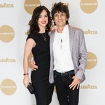 Ronnie Wood nie mógł się oderwać od młodej żony!