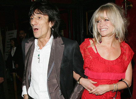 Ronnie Wood z żoną Jo w 2006 roku - fot. Evan Agostini /Getty Images/Flash Press Media