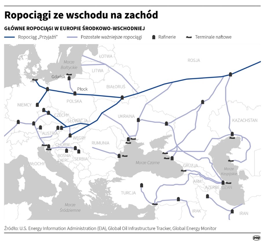 Ropociągi ze wschodu na zachód /Michał Czernek /PAP
