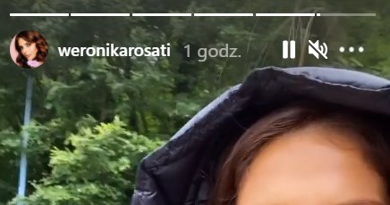 Rosati na planie międzynarodowej produkcji, https://www.instagram.com/weronikarosati/ /Instagram