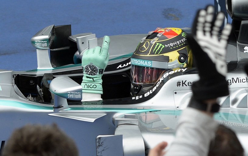 Rosberg umocnił się na pozycji lidera mistrzostw świata /AFP