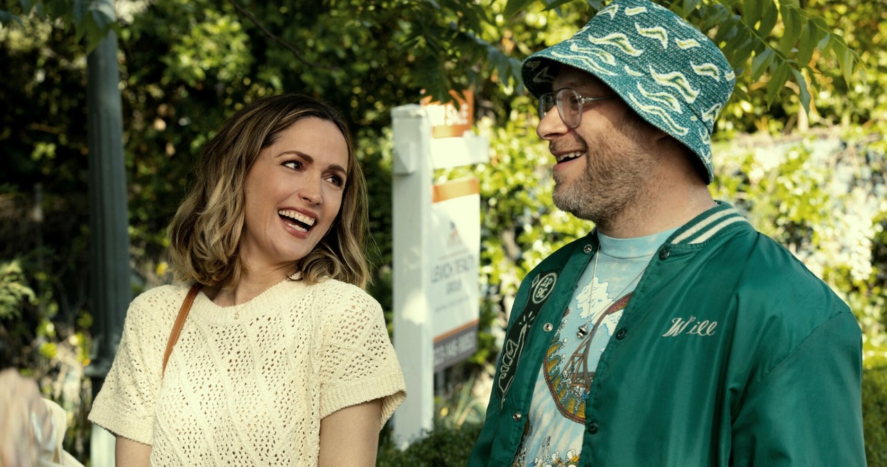 Rose Byrne i Seth Rogen w serialu "Platoniczna przyjaźń" /Album Online/East News