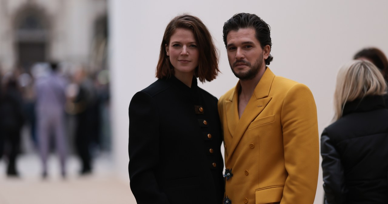 Rose Leslie i Kit Harington mają już syna i córeczkę /Jeremy Moeller /Getty Images