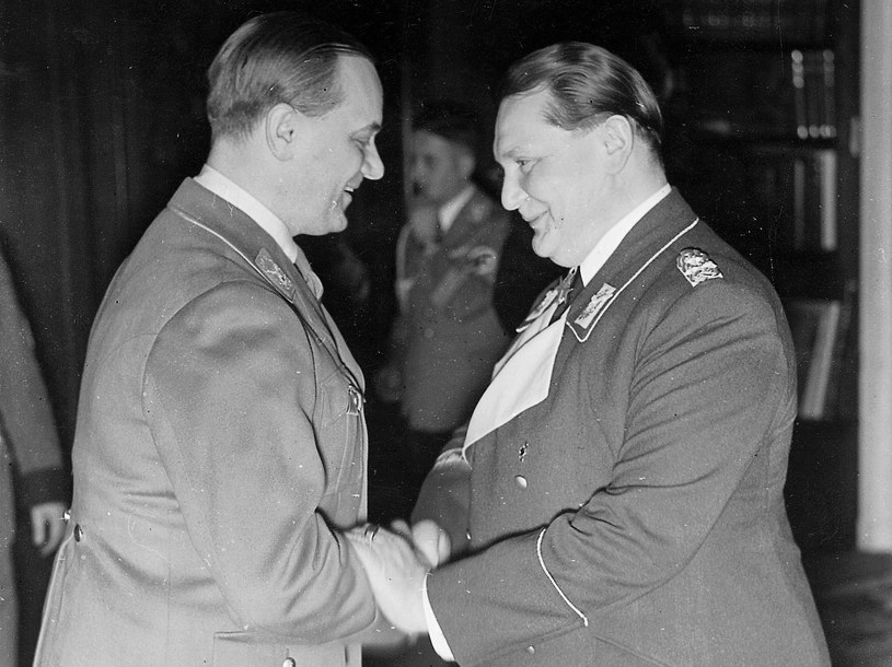 Rosenberg i Hermann Goering (z prawej) /Agencja FORUM