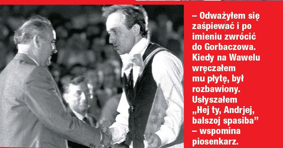 Rosiewicz i Michaił Gorbaczow /- /Dobry Tydzień