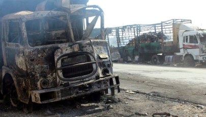 Rosja: Amerykański dron nad miejscem ataku na konwój w Syrii