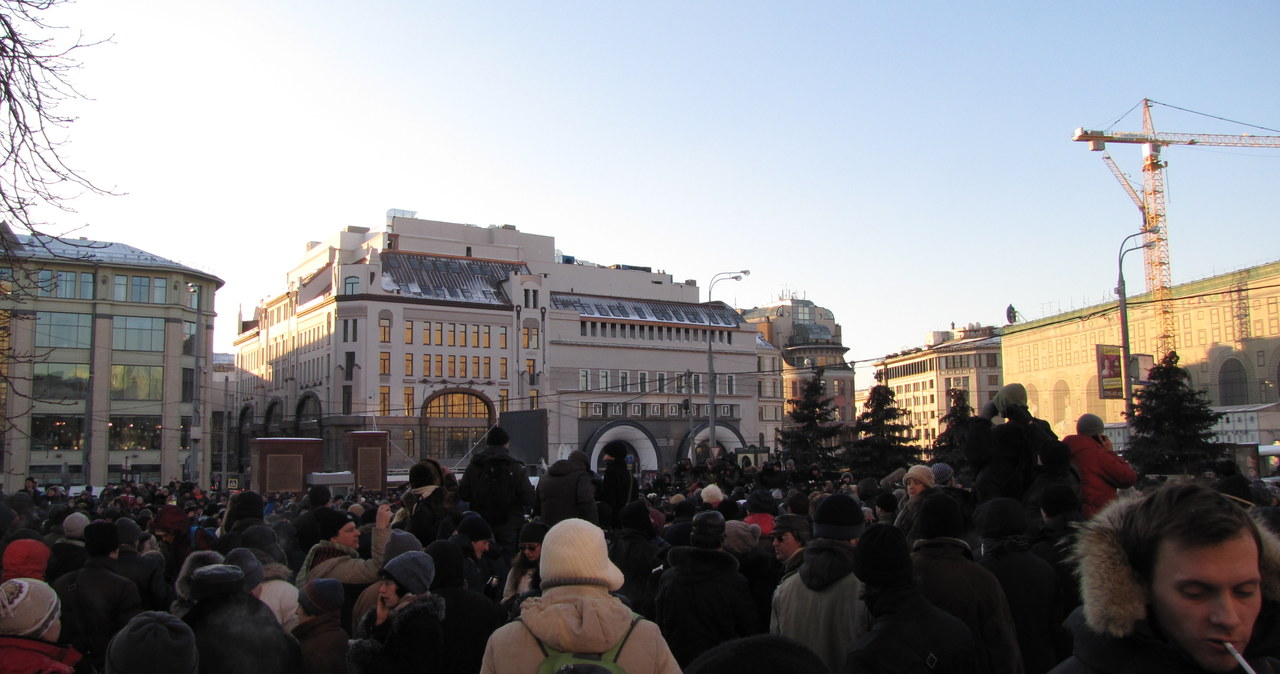 Rosja: Antyputinowski protest na Łubiance
