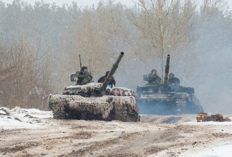 Rosja atakuje stolicę Ukrainy /AFP