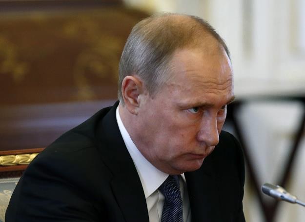 Rosja bardzo słono płaci za agresję na Ukrainę. Nz. Władimir Putin, prezydent Rosji /EPA