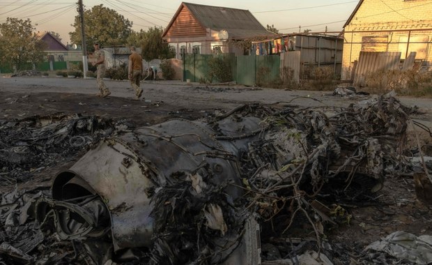 Rosja czy Ukraina? Ktoś zestrzelił ciężki dron szturmowy S-70 "Ochotnik"