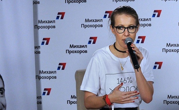 Rosja: Dziennikarka i celebrytka Ksenia Sobczak chce startować w wyborach prezydenckich