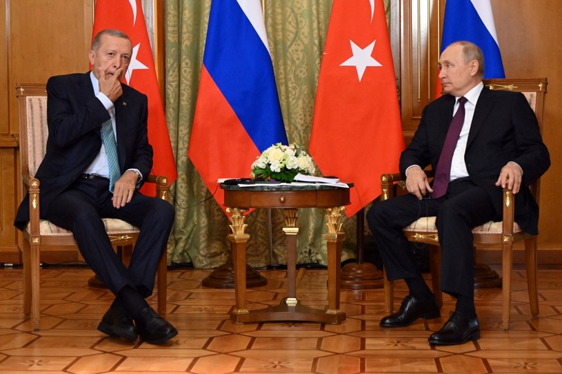 Rosja i Turcja utrzymują bliskie relacje mimo wojny w Ukrainie /Sergei Guneyev  /AFP