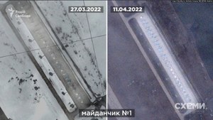 Russia is concentrating its forces.  New satellite photos