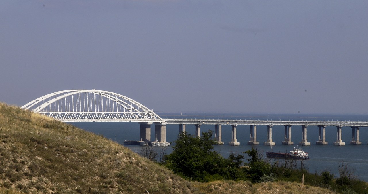 Rosja musi budować "obejście". Most Krymski zagrożony ukraińskimi atakami /STRINGERANADOLU AGENCY /AFP