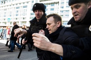 ​Rosja: Nawalny ukarany za organizację protestu w Moskwie