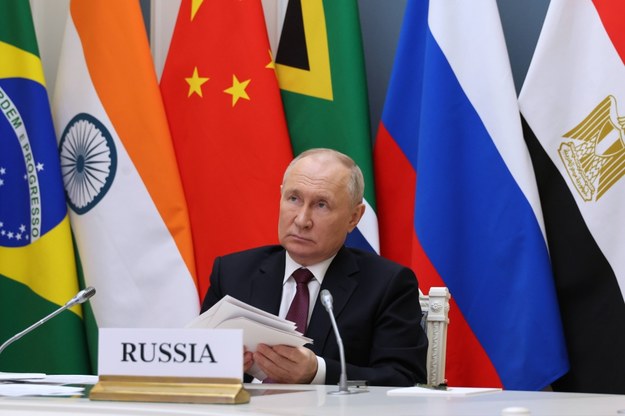 Rosja objęta rotacyjne przewodnictwo w grupie BRICS /MIKHAIL KLIMENTYEV / SPUTNIK / KREMLIN POOL /PAP/EPA