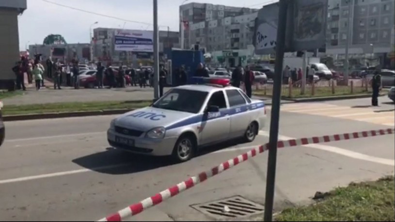 Rosja: Policja zastrzeliła nożownika, który ranił siedem osób /RUSSIAN INTERIOR MINISTRY /PAP/EPA