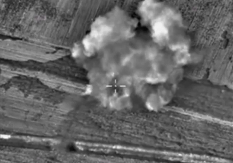 Rosja prowadzi naloty bombowe w Syrii /PAP/EPA