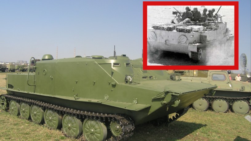 Rosja sięga w Ukrainie po wozy BTR-50. To sprzęt muzealny /Wikipedia