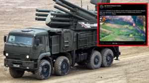 Rosja straciła system Pancyr-S1. Wrak po ostrzale Ukraińców