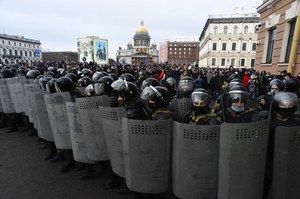 Rosja: Trwają protesty w obronie Nawalnego. Zatrzymano ponad 4 tys. osób