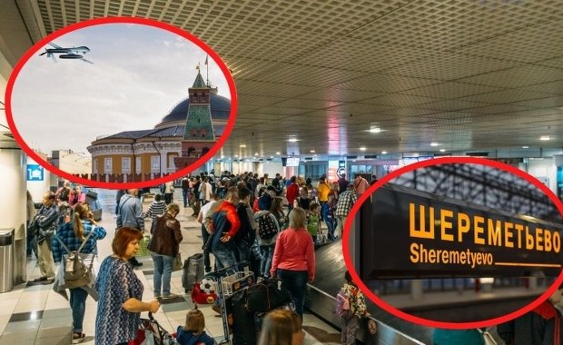 Rosja uziemiona. Ukraińcy sparaliżowali lotniska w Moskwie i Petersburgu