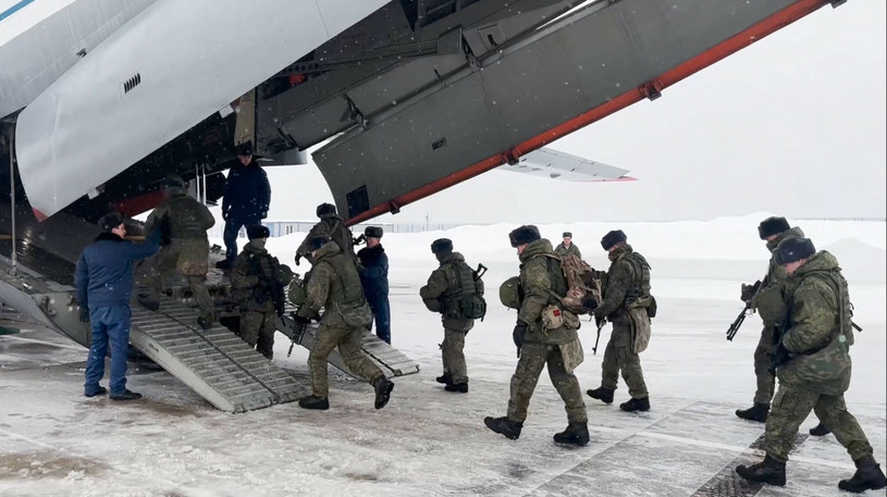 Rosja wysyła wojsko do Kazachstanu /HANDOUT HANDOUT /East News