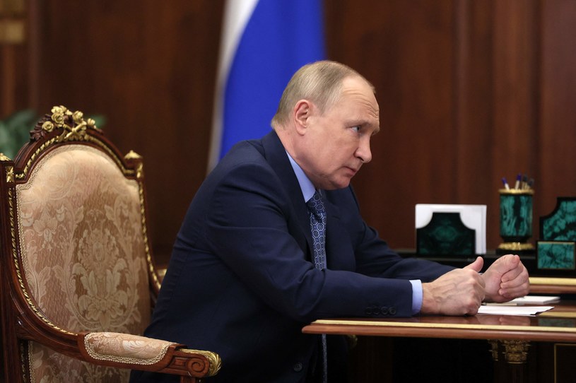 Rosja za nic ma prawo własności. Na zdj. Władimir Putin na Kremlu /AFP