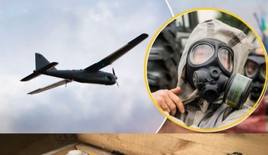 Rosja zaatakuje bronią chemiczną? Atak z drona wystraszył Ukraińców