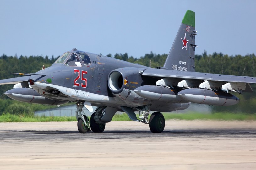 Rosja zamierza włączyć Su-25 do nowej strategicznej jednostki lotnictwa szturmowego /123RF/PICSEL