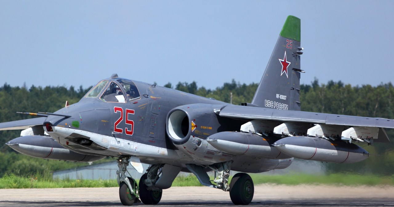 Rosja zamierza włączyć Su-25 do nowej strategicznej jednostki lotnictwa szturmowego /123RF/PICSEL