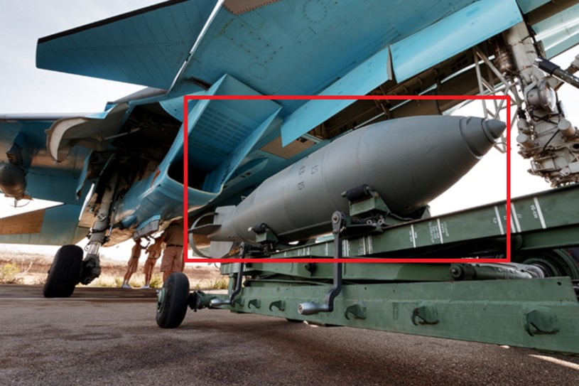 Rosjanie chcą przerobić jedną ze swoich najpopularniejszych bomb w broń precyzyjnego uderzenia z dalekiego dystansu /Rosyjskie Ministerstwo Obrony /Wikipedia